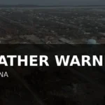 Dark storm clouds building over Louisiana with severe weather possible Saturday